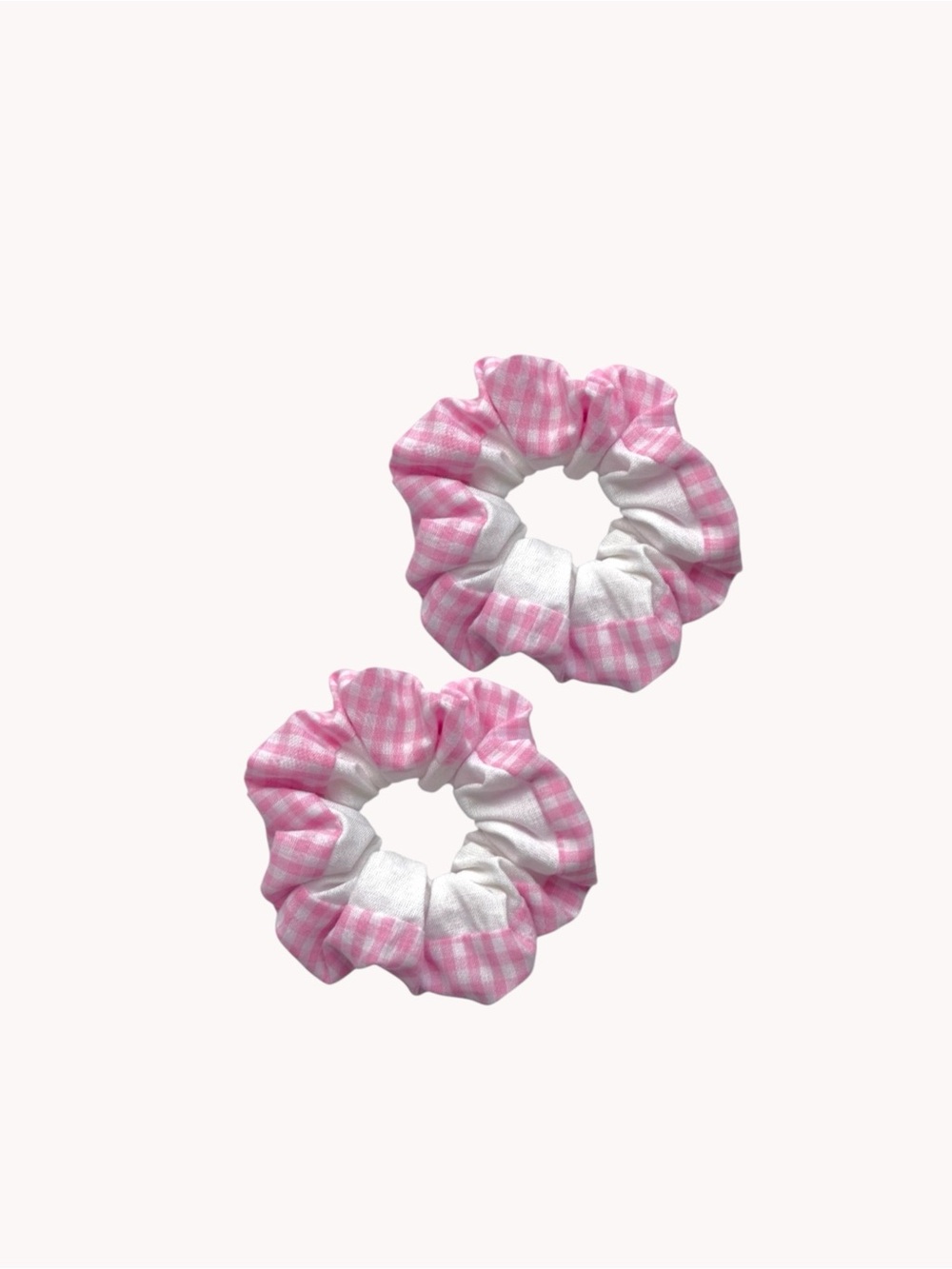 Set of 2 Cotton Scrunchies